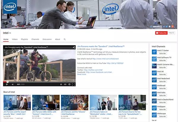 How and Why Intel Nurtures its Segmented Audience on YouTube